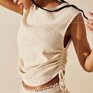 Textured Knit Sleeveless Top